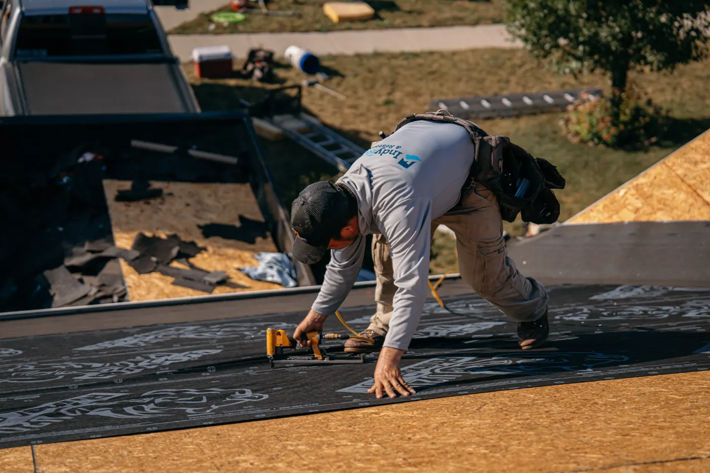 Roof inspection documented on a Hillview home