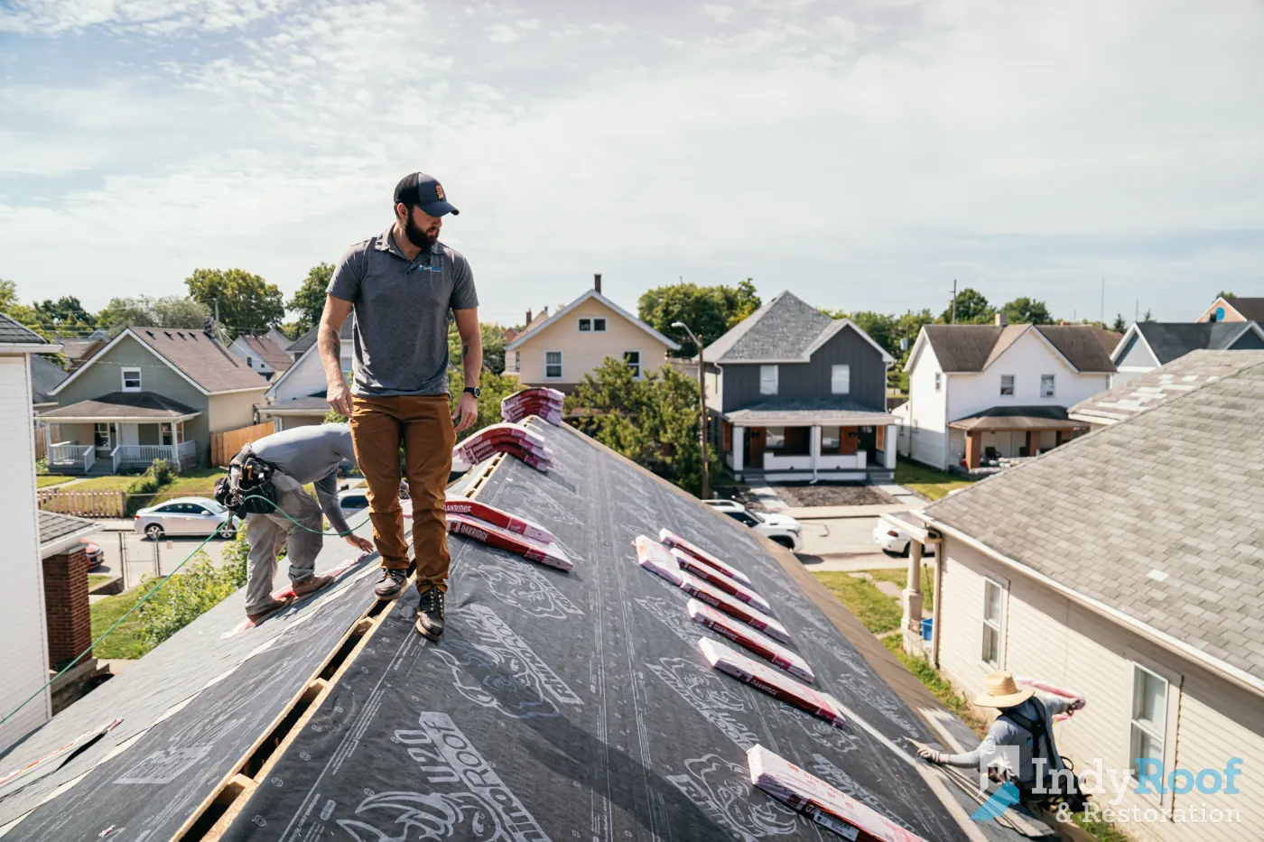 Roof inspection documented on a Hillview home